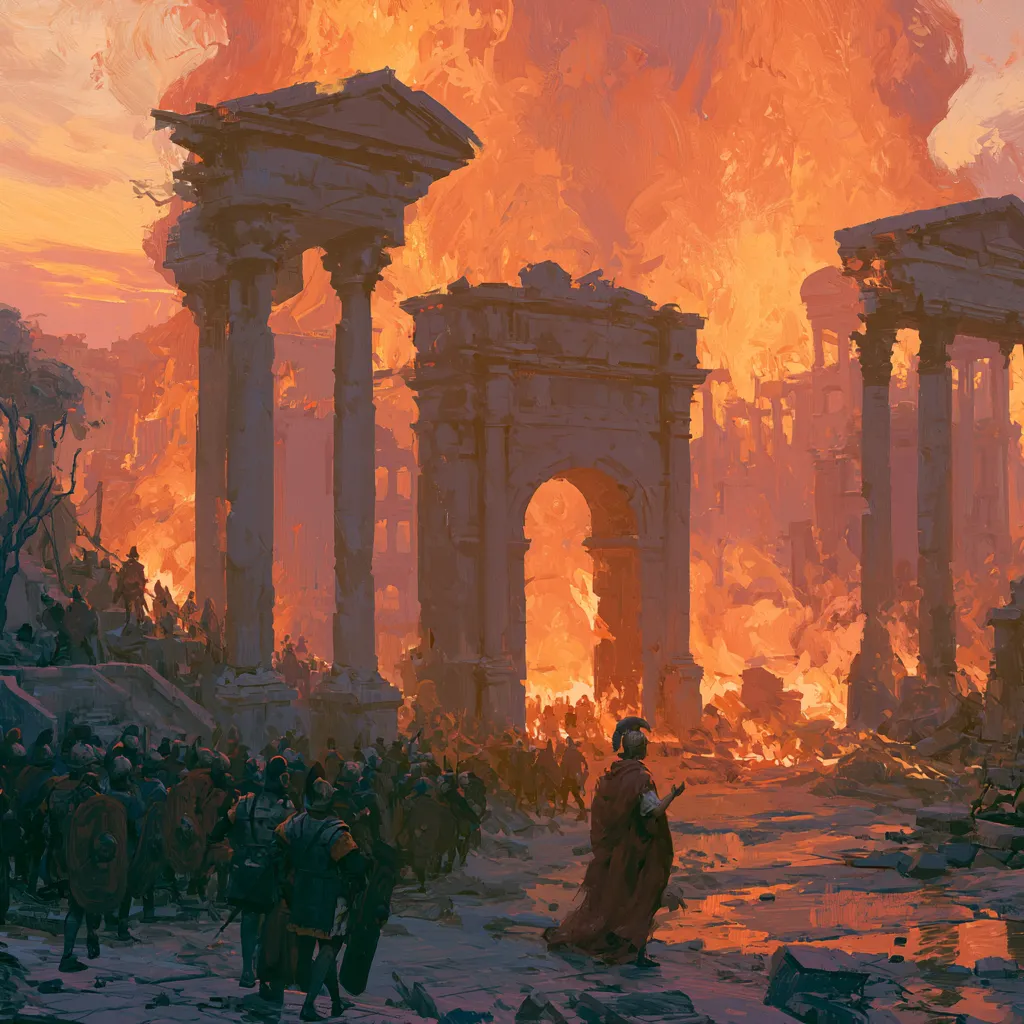 The Rise and Fall of the Roman Empire