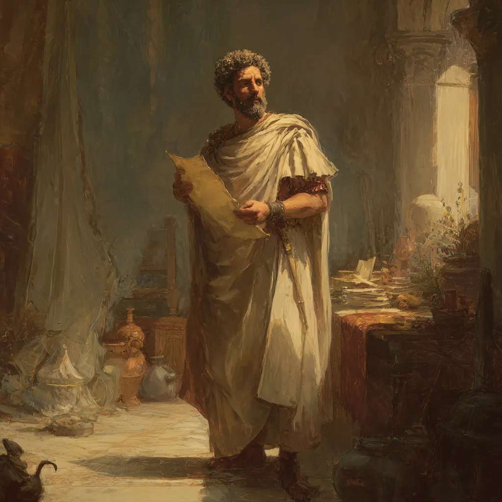 Illustration of Marcus Aurelius