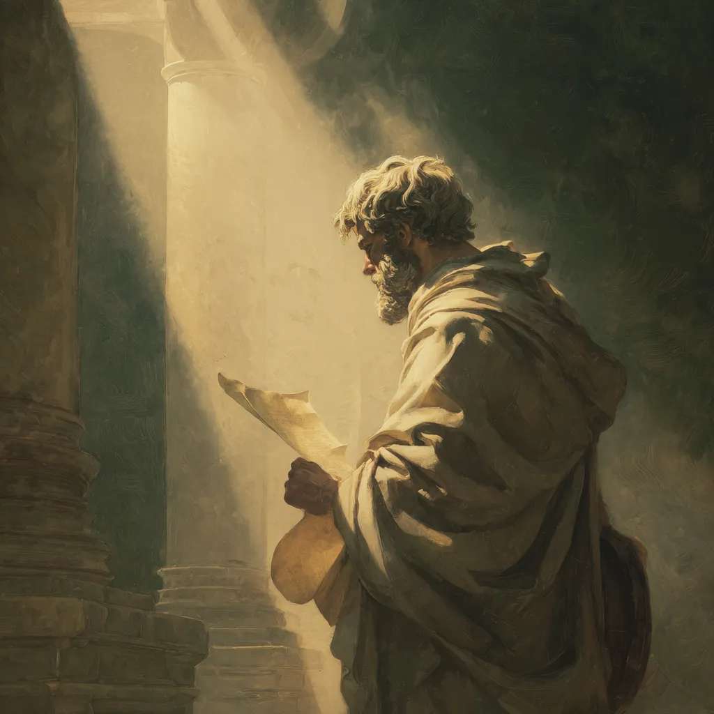 Illustration of Aristotle