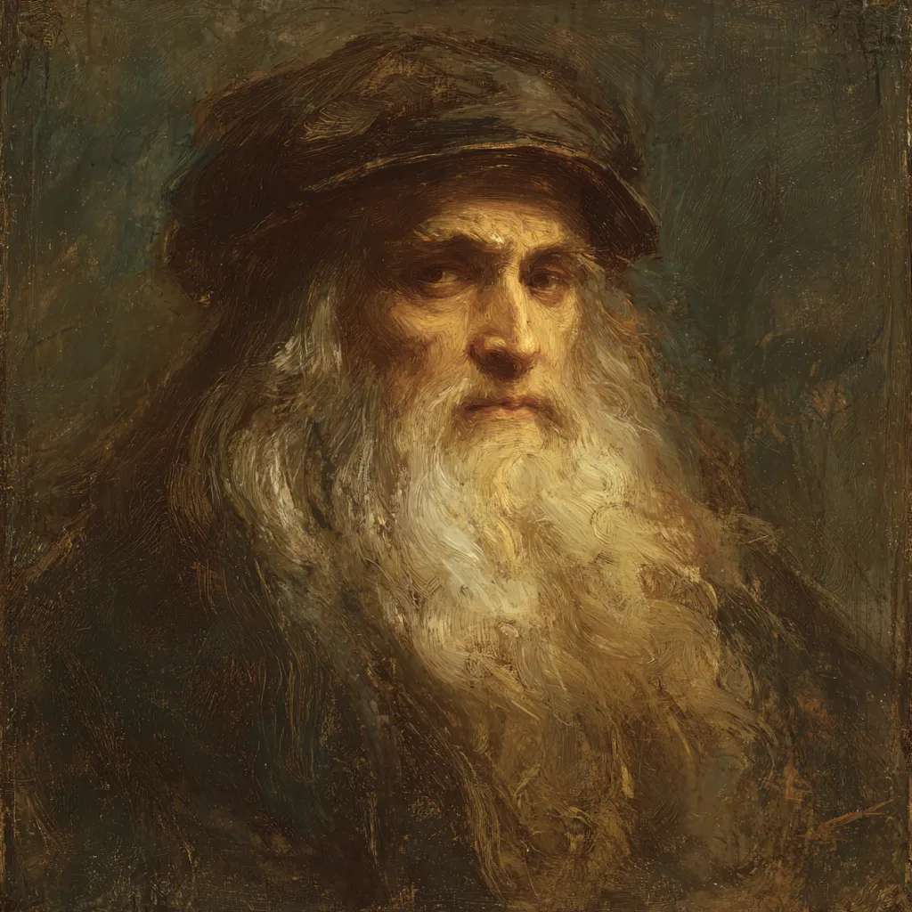 Illustration of Leonardo da Vinci