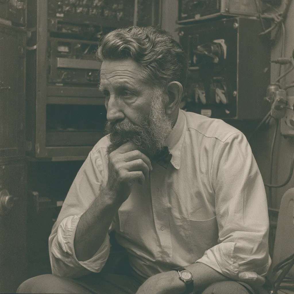 Illustration of Stanley Milgram