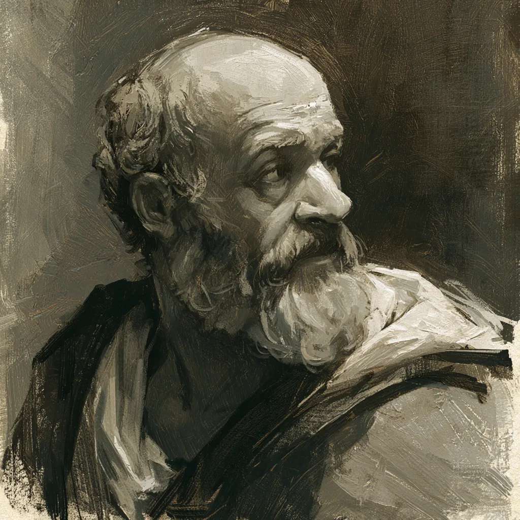 Illustration of Hippocrates