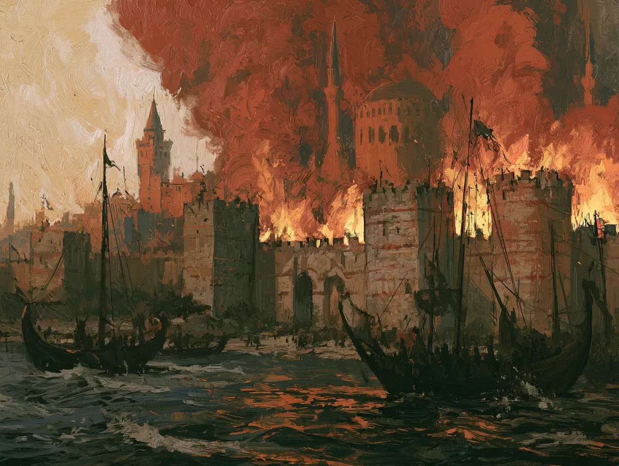The 626 Siege of Constantinople: The Year the Byzantine Empire Almost Ended